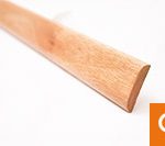 Contramarco canto redondo 45 mm en eucaliptus clear ,finger o pino elliotis